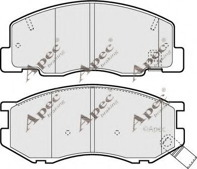 APEC braking PAD1004