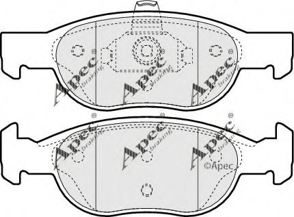 APEC braking PAD1051