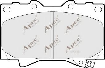 APEC braking PAD1076