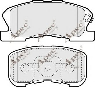 APEC braking PAD1148