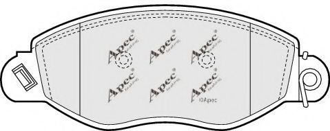 APEC braking PAD1183