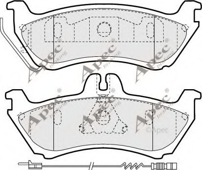APEC braking PAD1199