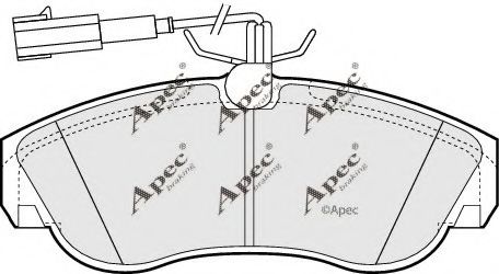 APEC braking PAD1206
