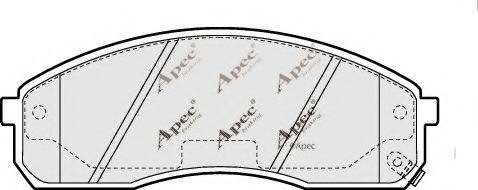 APEC braking PAD1207