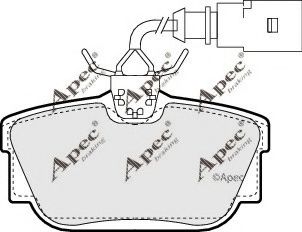 APEC braking PAD1215