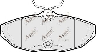 APEC braking PAD1226