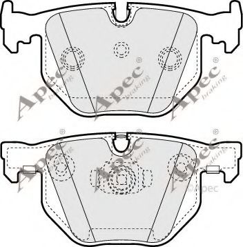 APEC braking PAD1266