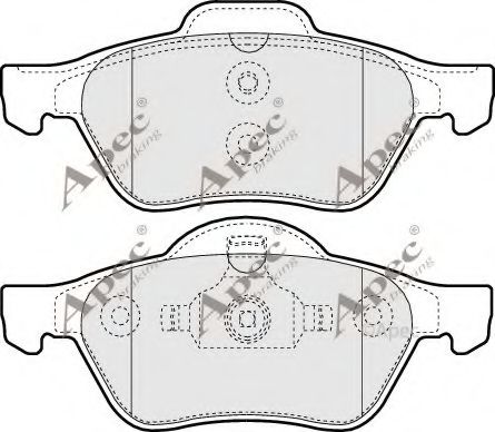 APEC braking PAD1270