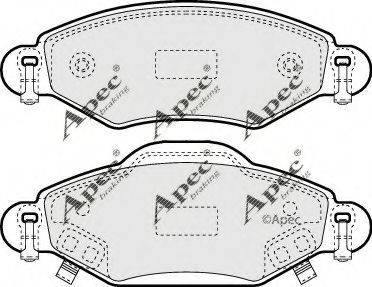 APEC braking PAD1315