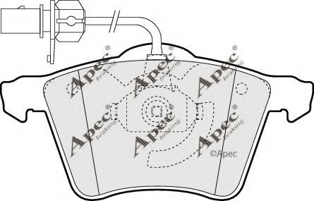 APEC braking PAD1323