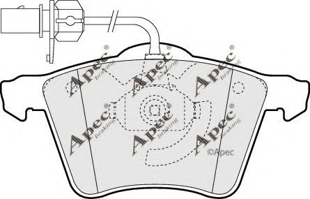 APEC braking PAD1323