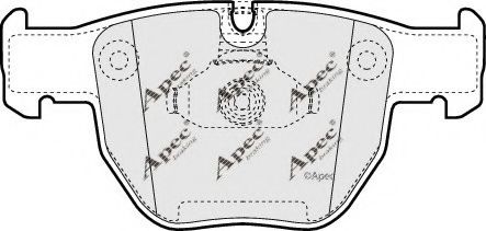 APEC braking PAD1325
