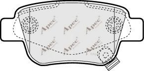 APEC braking PAD1334 APEC braking PAD1334