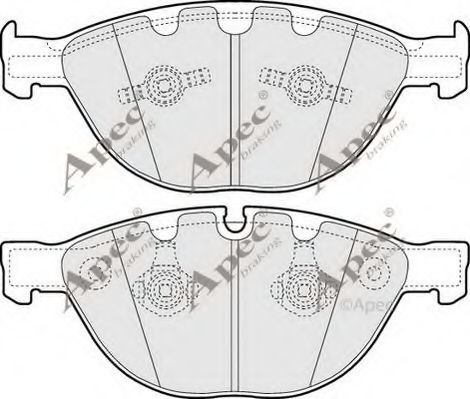 APEC braking PAD1353