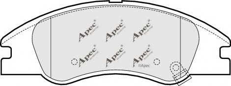 APEC braking PAD1449