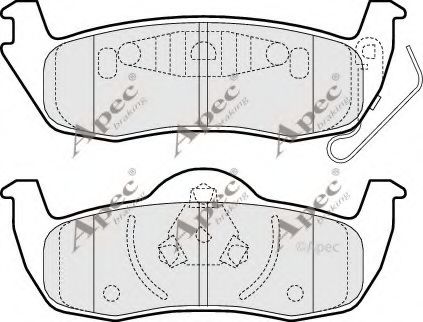 APEC braking PAD1472