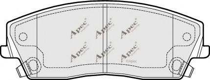 APEC braking PAD1489