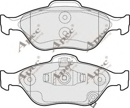 APEC braking PAD1543