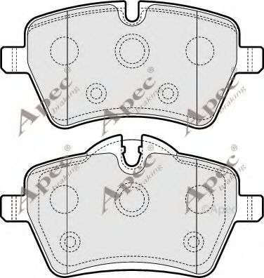 APEC braking PAD1577