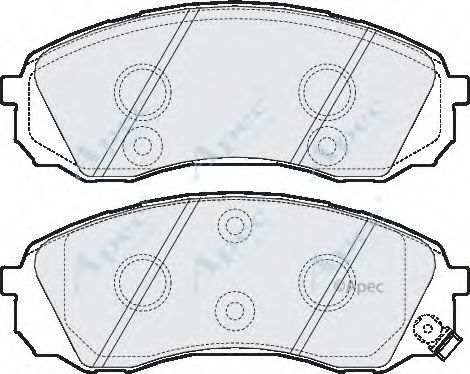 APEC braking PAD1584