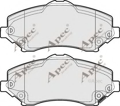APEC braking PAD1700