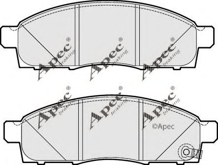 APEC braking PAD1780