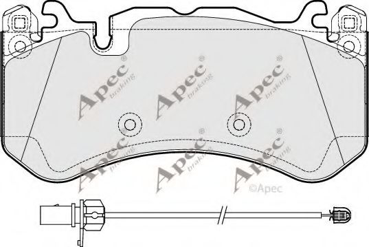 APEC braking PAD1926