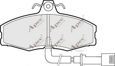 APEC braking PAD386