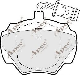 APEC braking PAD582