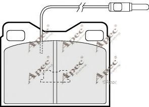 APEC braking PAD621