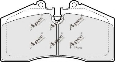 APEC braking PAD642