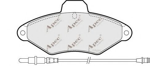 APEC braking PAD803