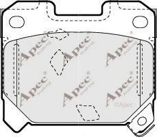APEC braking PAD866