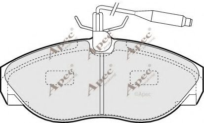 APEC braking PAD867