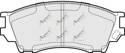 APEC braking PAD878