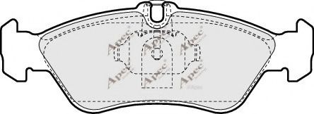 APEC braking PAD929