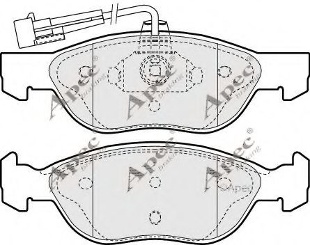 APEC braking PAD938