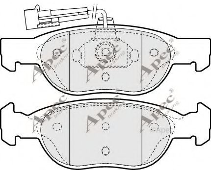 APEC braking PAD949