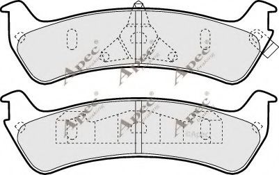 APEC braking PAD990