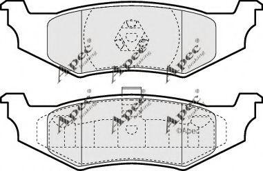 APEC braking PAD1169