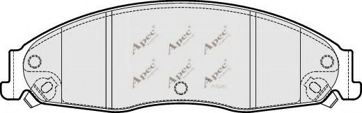 APEC braking PAD1702
