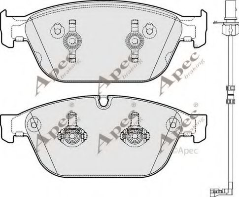 APEC braking PAD1785 APEC braking PAD1785