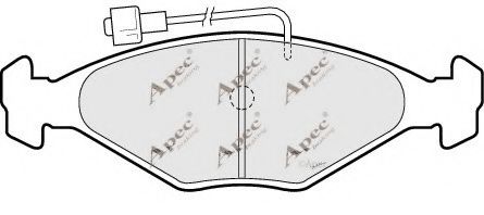 APEC braking PAD358