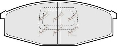 APEC braking PAD620