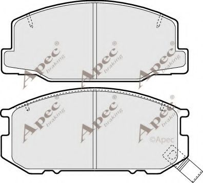 APEC braking PAD738