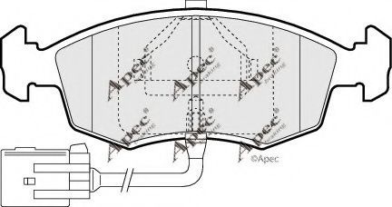 APEC braking PAD774