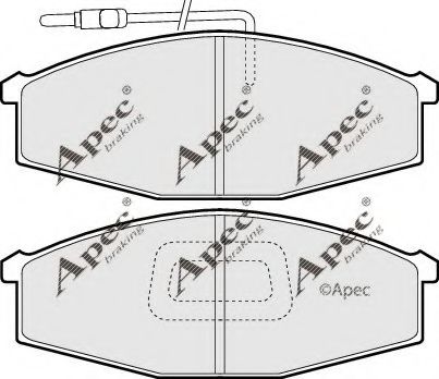 APEC braking PAD809