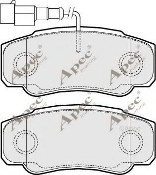 APEC braking PAD1554