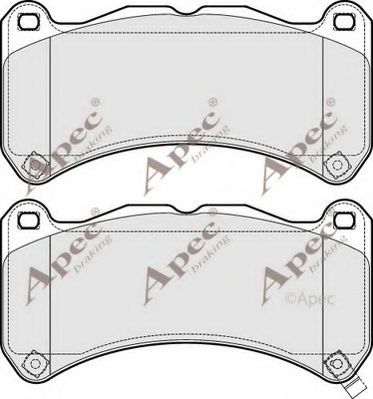 APEC braking PAD1666