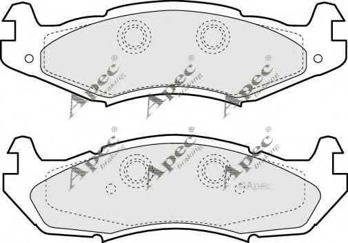 APEC braking PAD818